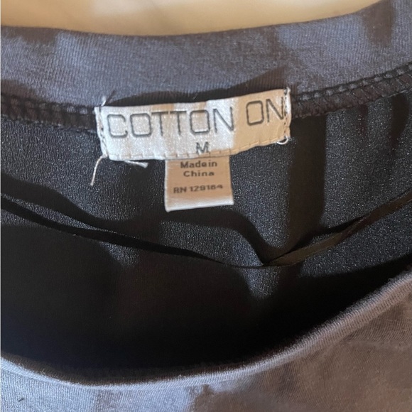 Cotton On Women’s Size M Gray Sleeveless Tank Top Long with Heart Design - Picture 5 of 7